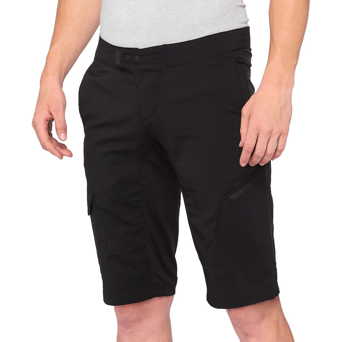 100% 100% Ridecamp Short - Men's Black/Black, 30