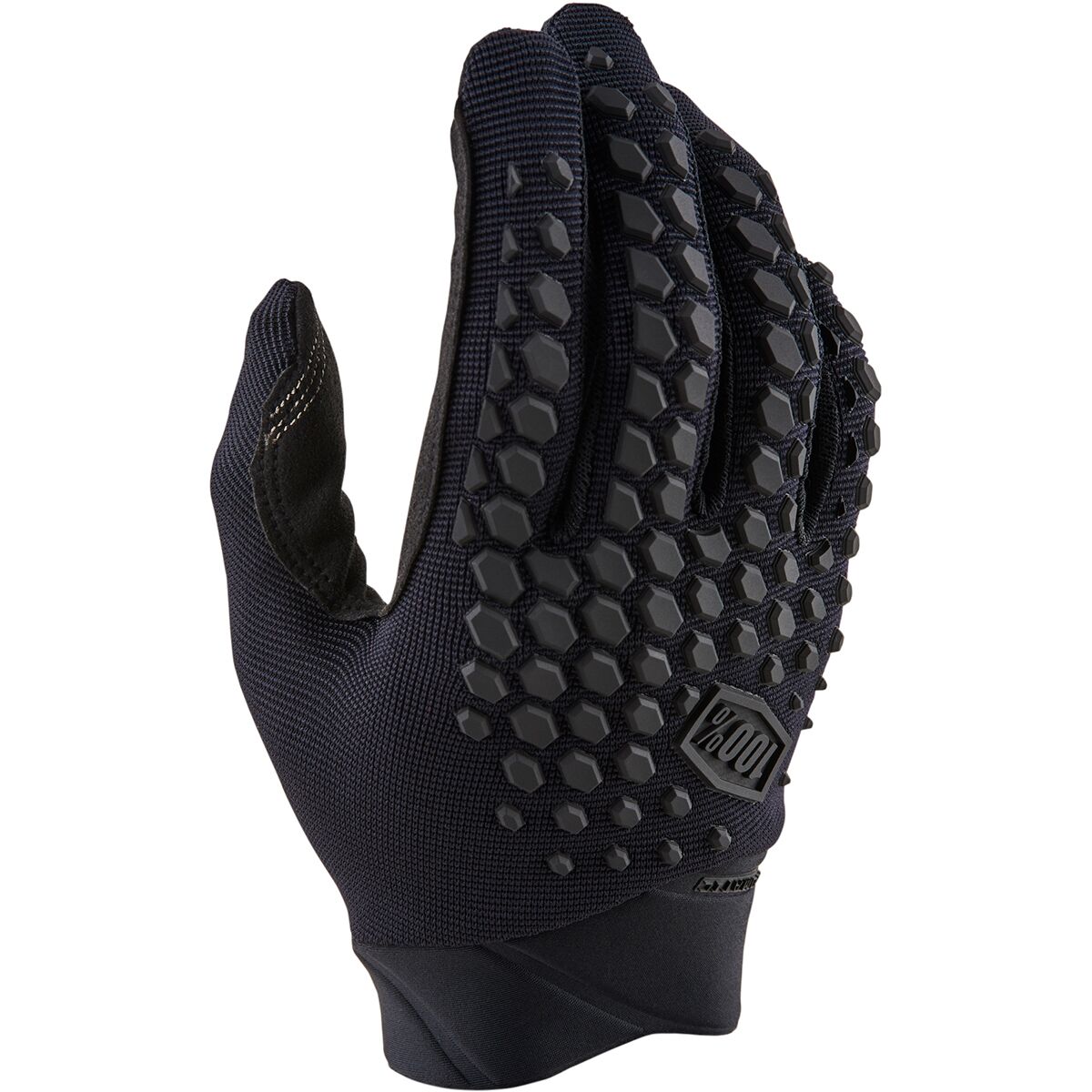 100% 100% Geomatic Full Finger Glove - Men's Black/Charcoal, L