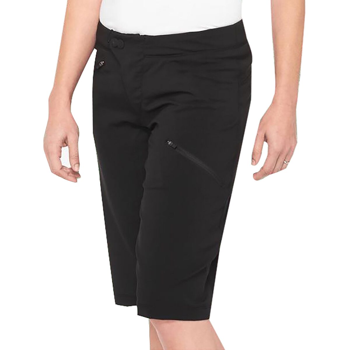 100% 100% RideCamp Short with Liner - Women's Black, L