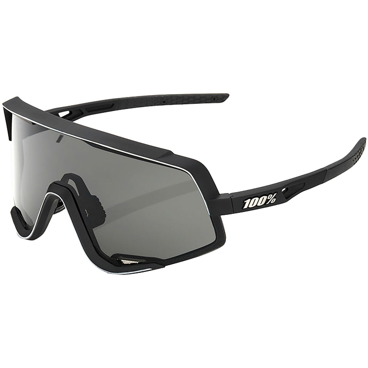 100% 100% Glendale Sunglasses Soft Tact Black, One Size