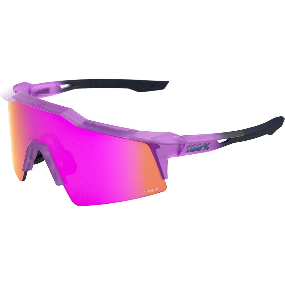 100% 100% Speedcraft SL Sunglasses SL Toyoko/HiPER Vital Pink Mirror Lens, One Size