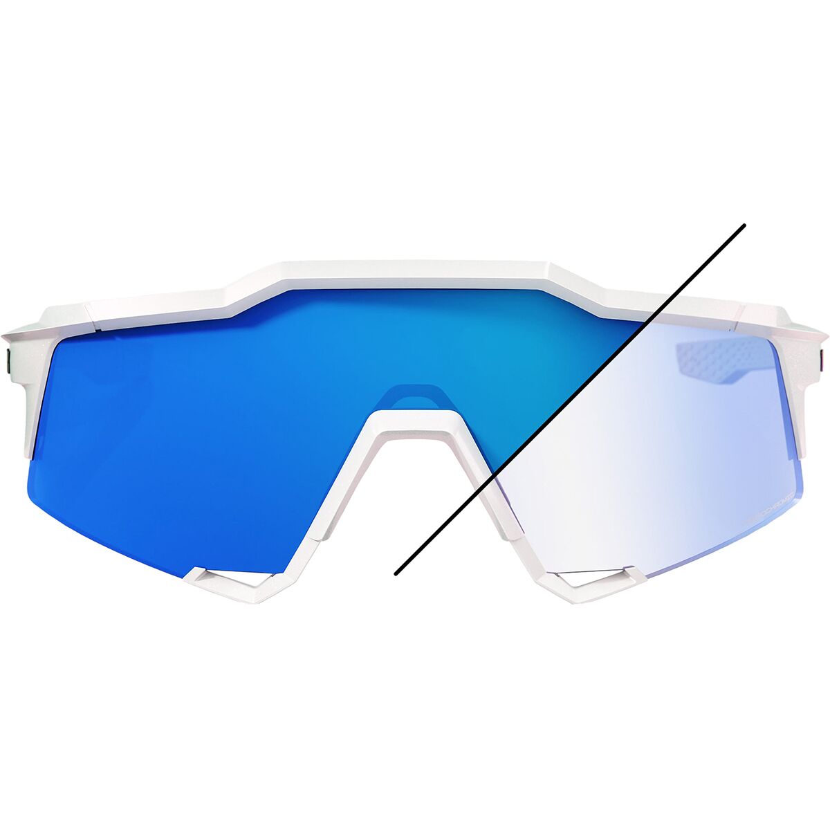 100 SPEEDLAB SPEEDCRAFT MT Black Blue MTLYR MIR Sun Glasses 60007