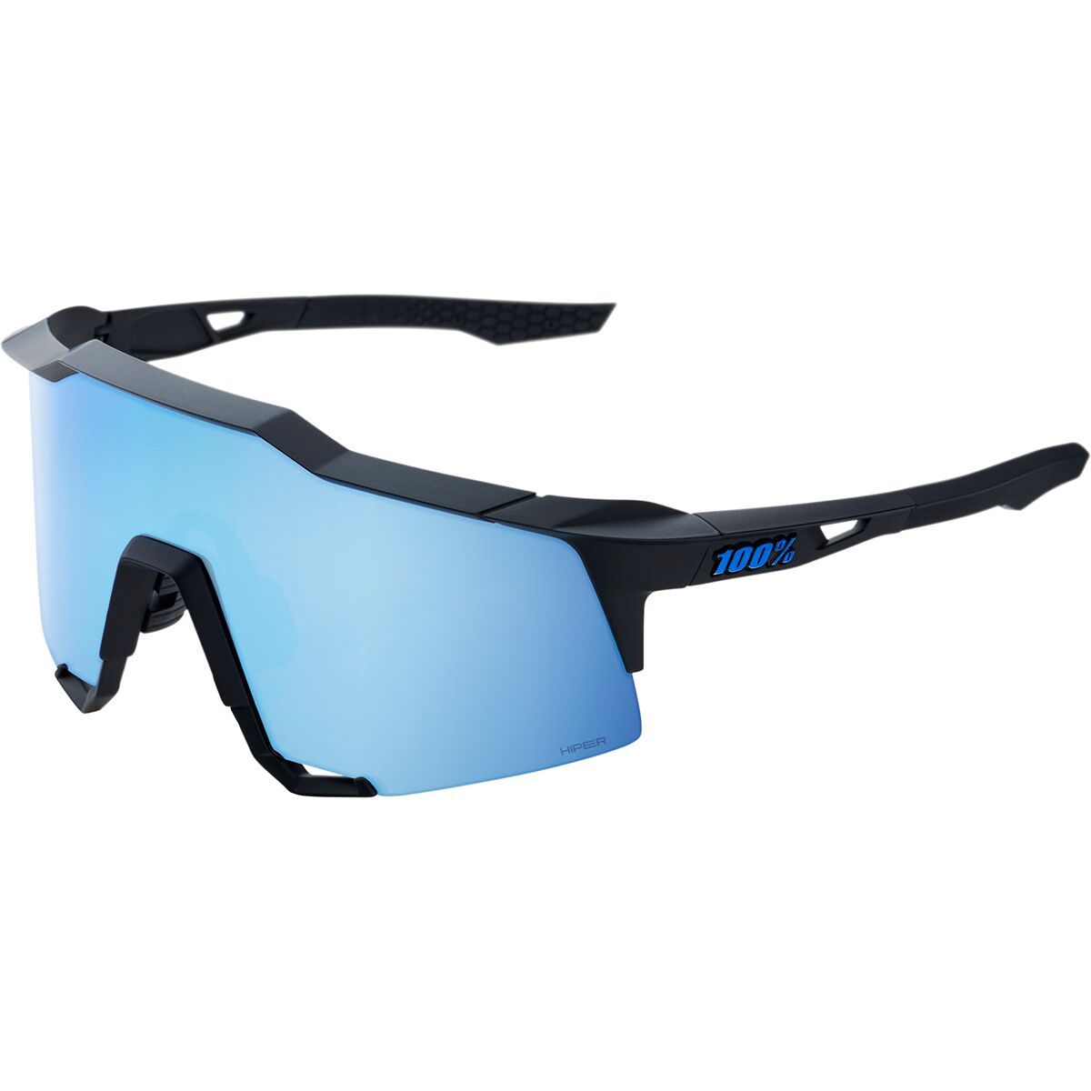 100% 100% Speedcraft Sunglasses Matte Black, One Size