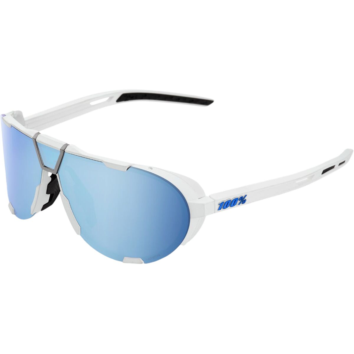 100% 100% Westcraft Sunglasses Soft Tact White, One Size