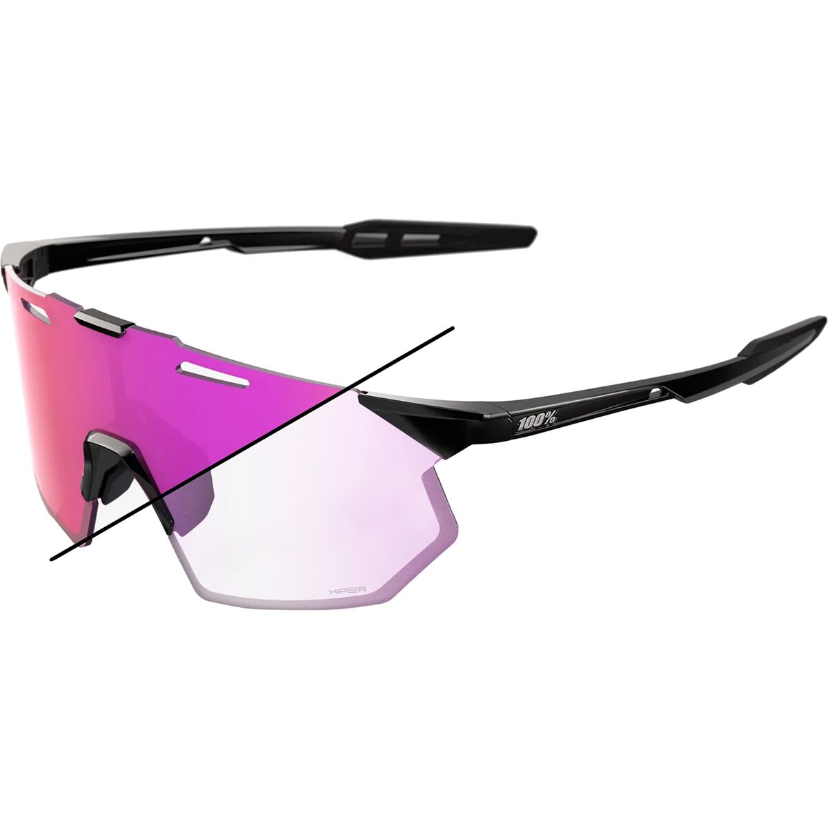 100% 100% Hypercraft SQ Sunglasses SQ Matte Juniper/HiPER Mint Mirror Lens, One Size