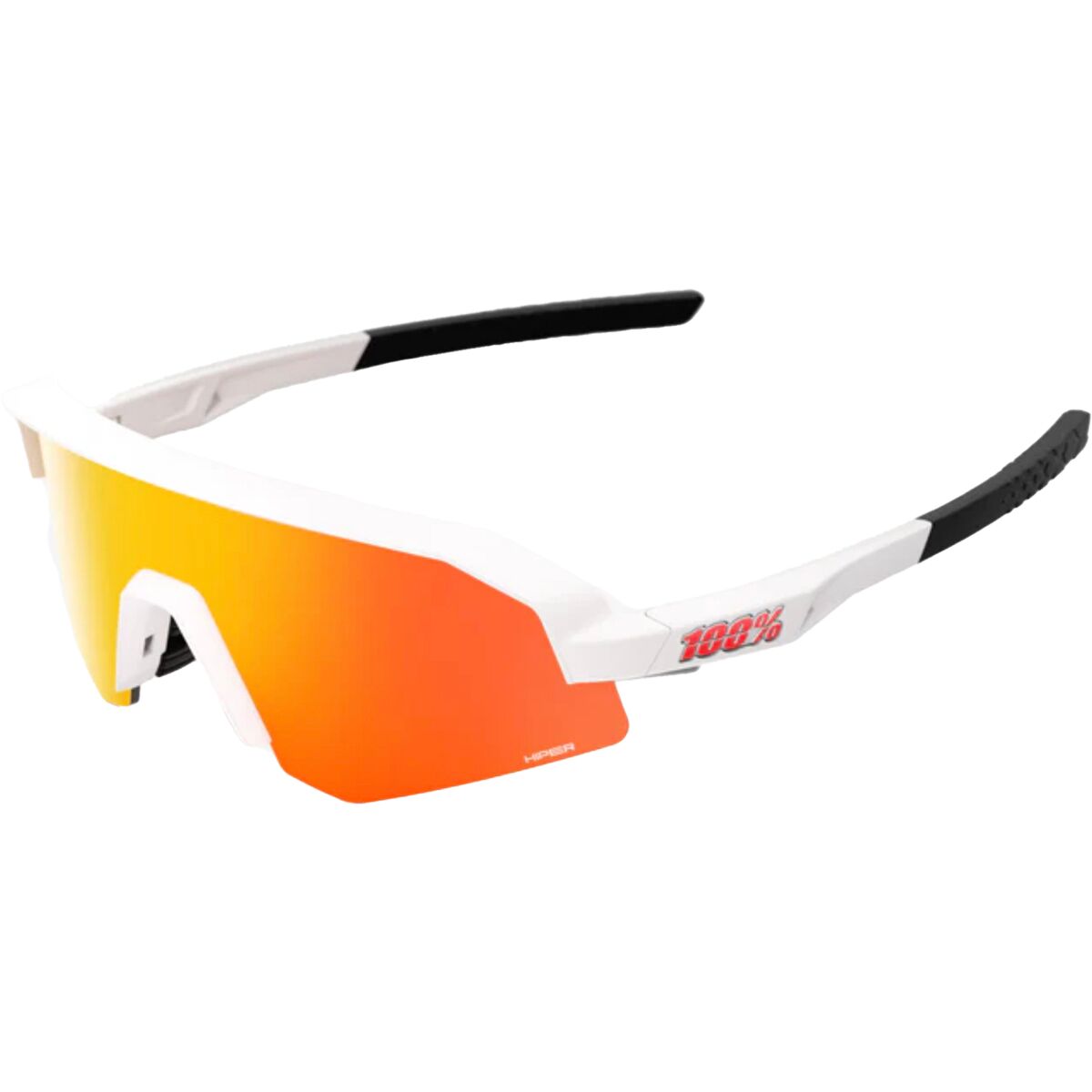 100% 100% Slendale XS Sunglasses Matte White, One Size