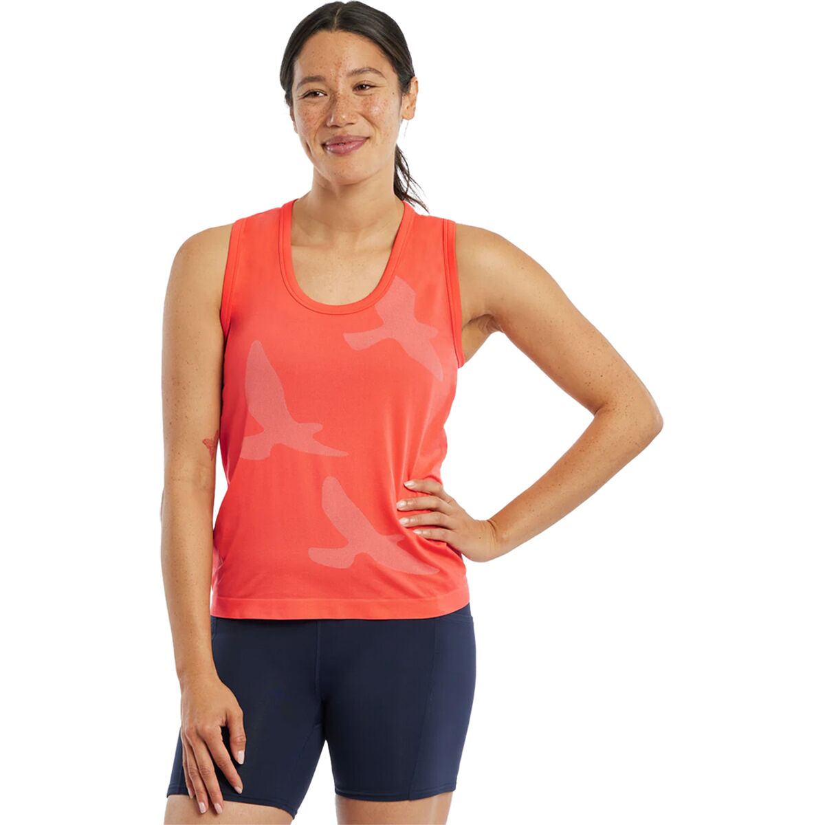 Image of Oiselle Altitude Tank Top - Women's Alpenglow, M