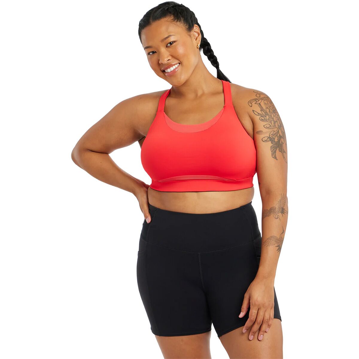 Image of Oiselle Boom Bra - Women's Flash Flare, 32C