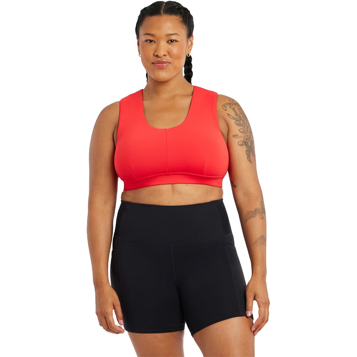 Image of Oiselle Flyout Bra - Women's Flash Flare, 10