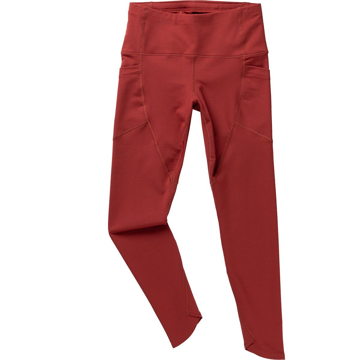 Image of Oiselle Flyout Tight - Women's Redwood, 4