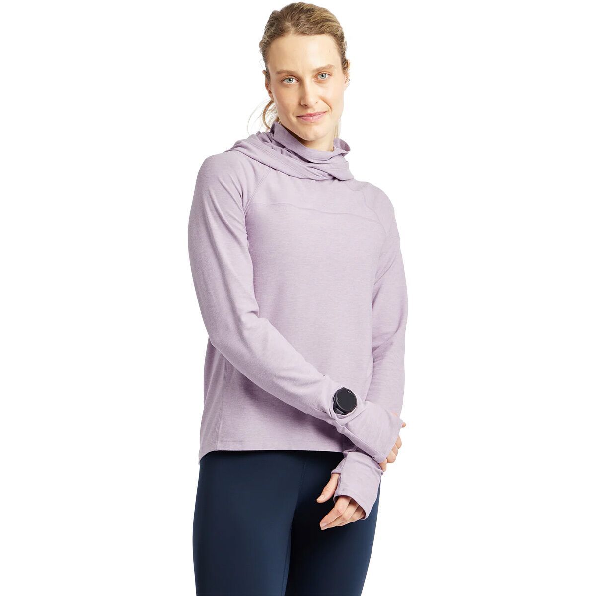 Image of Oiselle Lux Highline Hoodie - Women's Dusty Lavender, 2