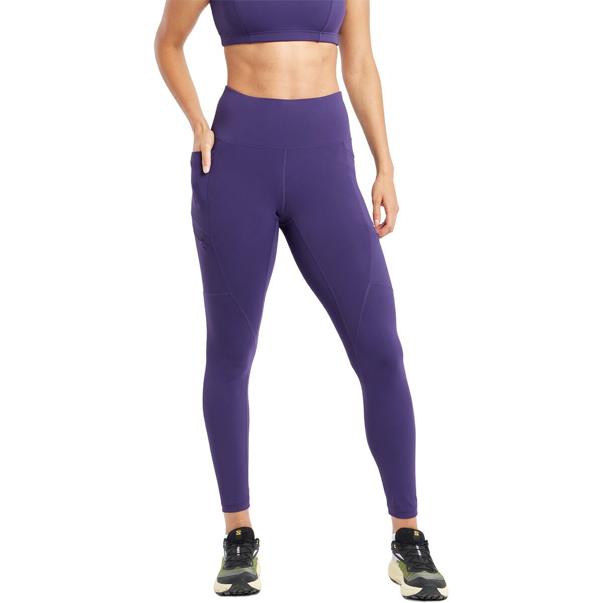 Image of Oiselle Pockito Tight - Women's Twilight, 2
