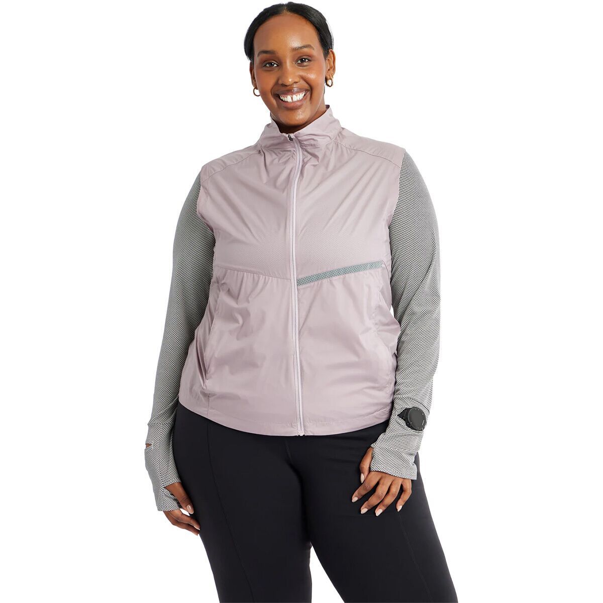 Image of Oiselle Reflective Vigor Vest - Women's Dusty Lavender, XL