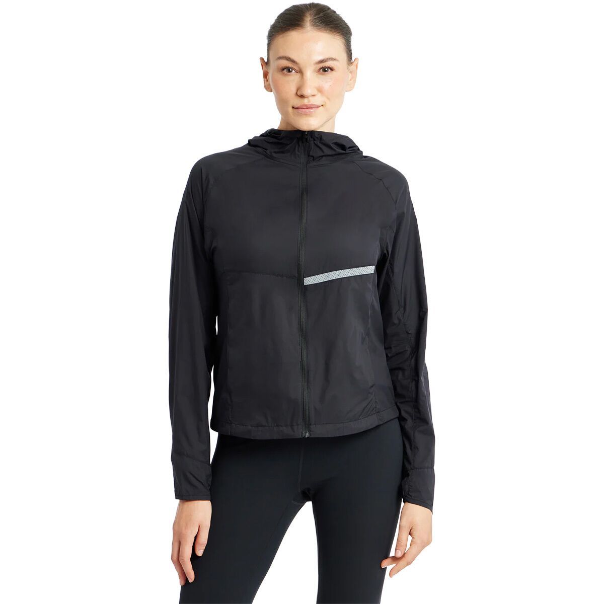 Image of Oiselle Reflective Vim Jacket - Women's Black, L