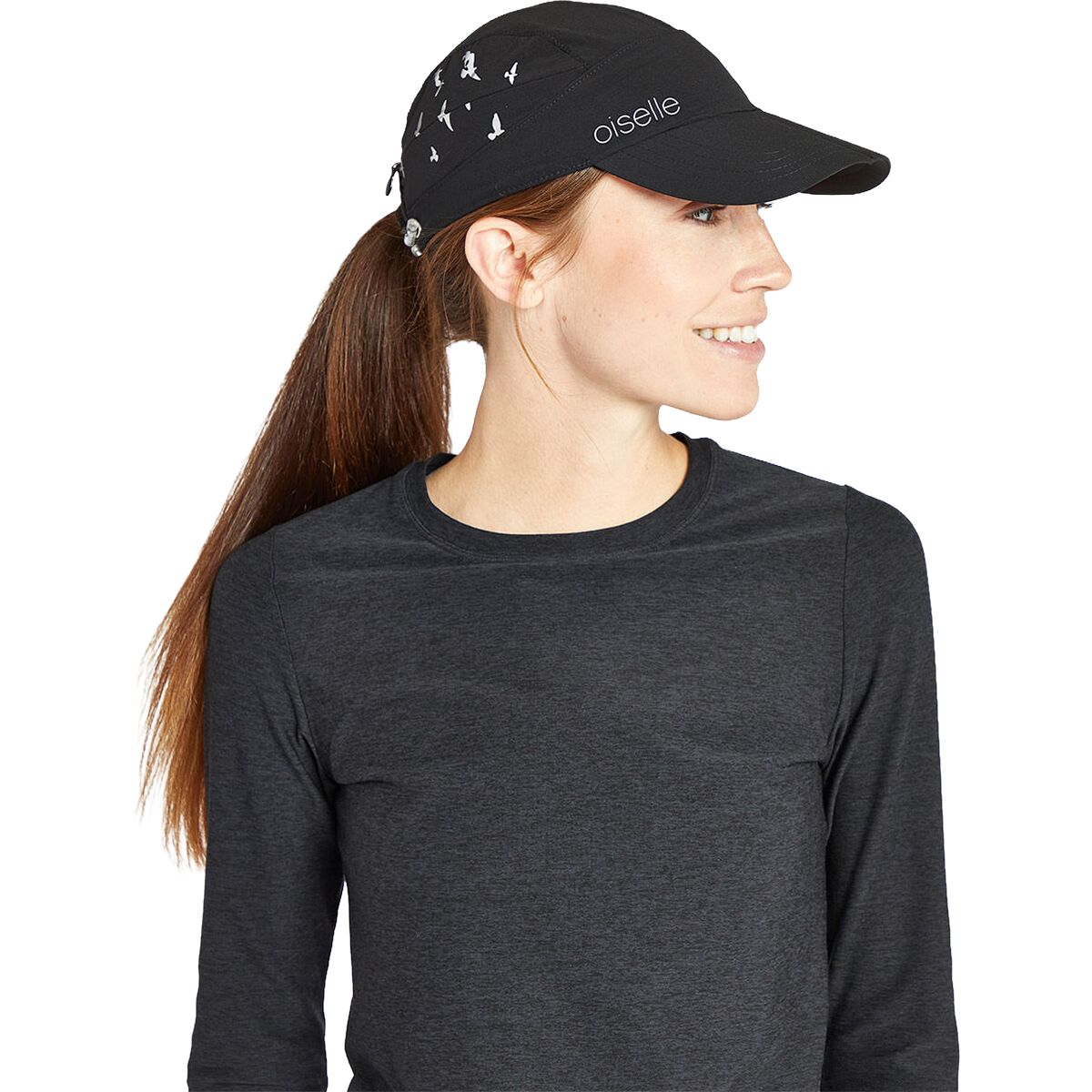 Oiselle Oiselle Foldable Roga Cap Black, One Size