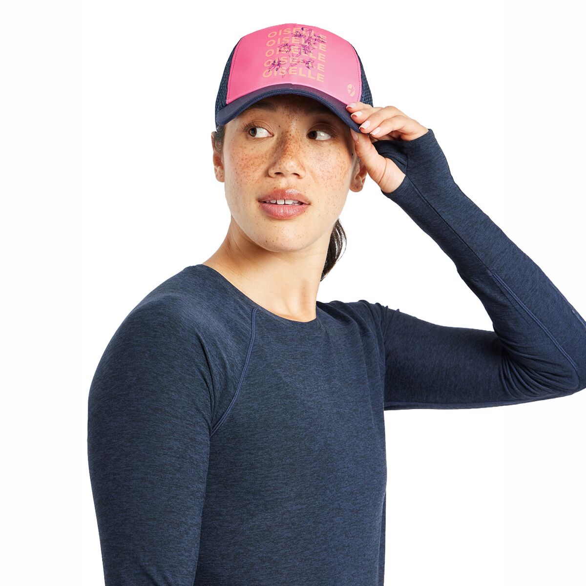 Oiselle Oiselle Runner Trucker Hat Oiselle Flow, One Size