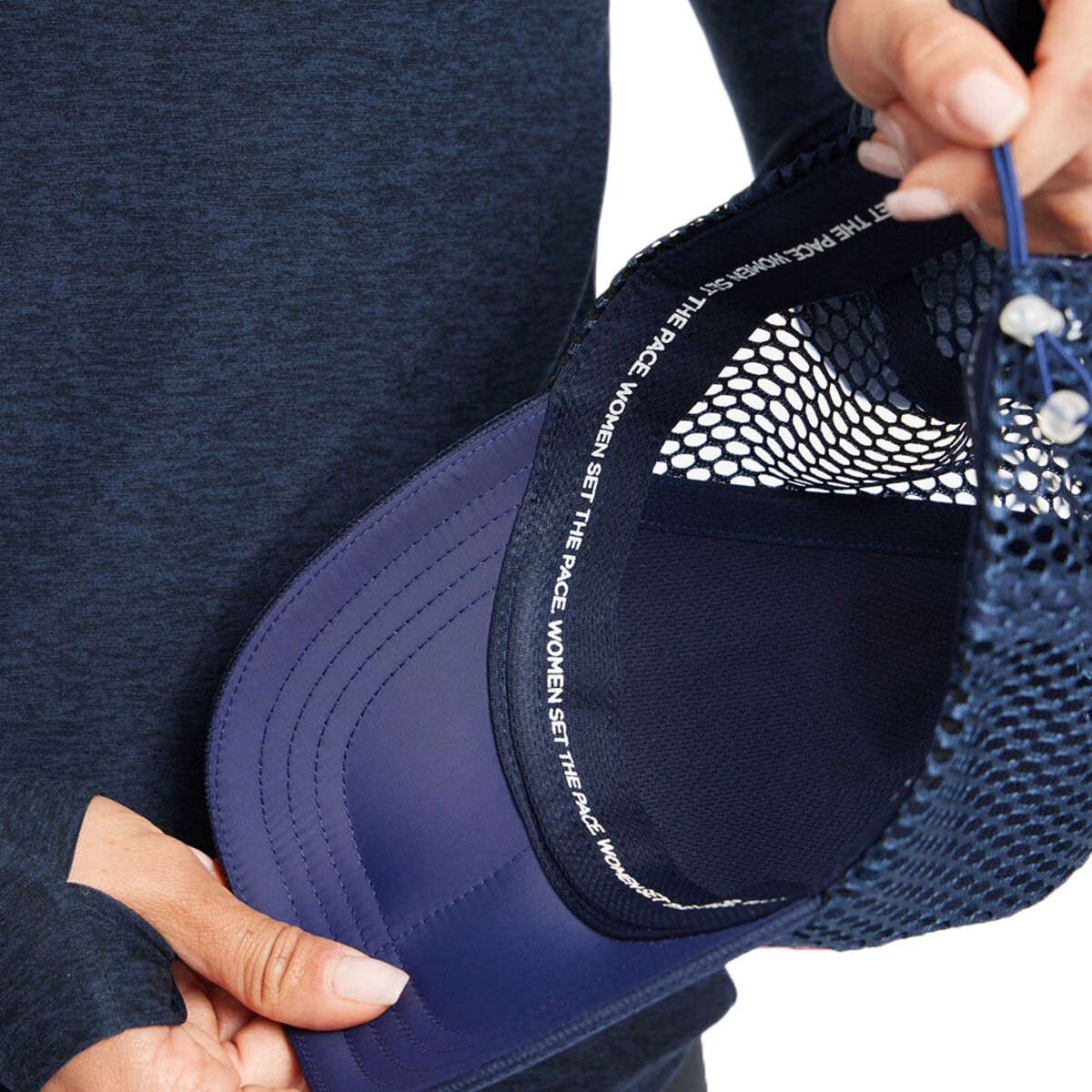 Oiselle Runner Trucker Hat