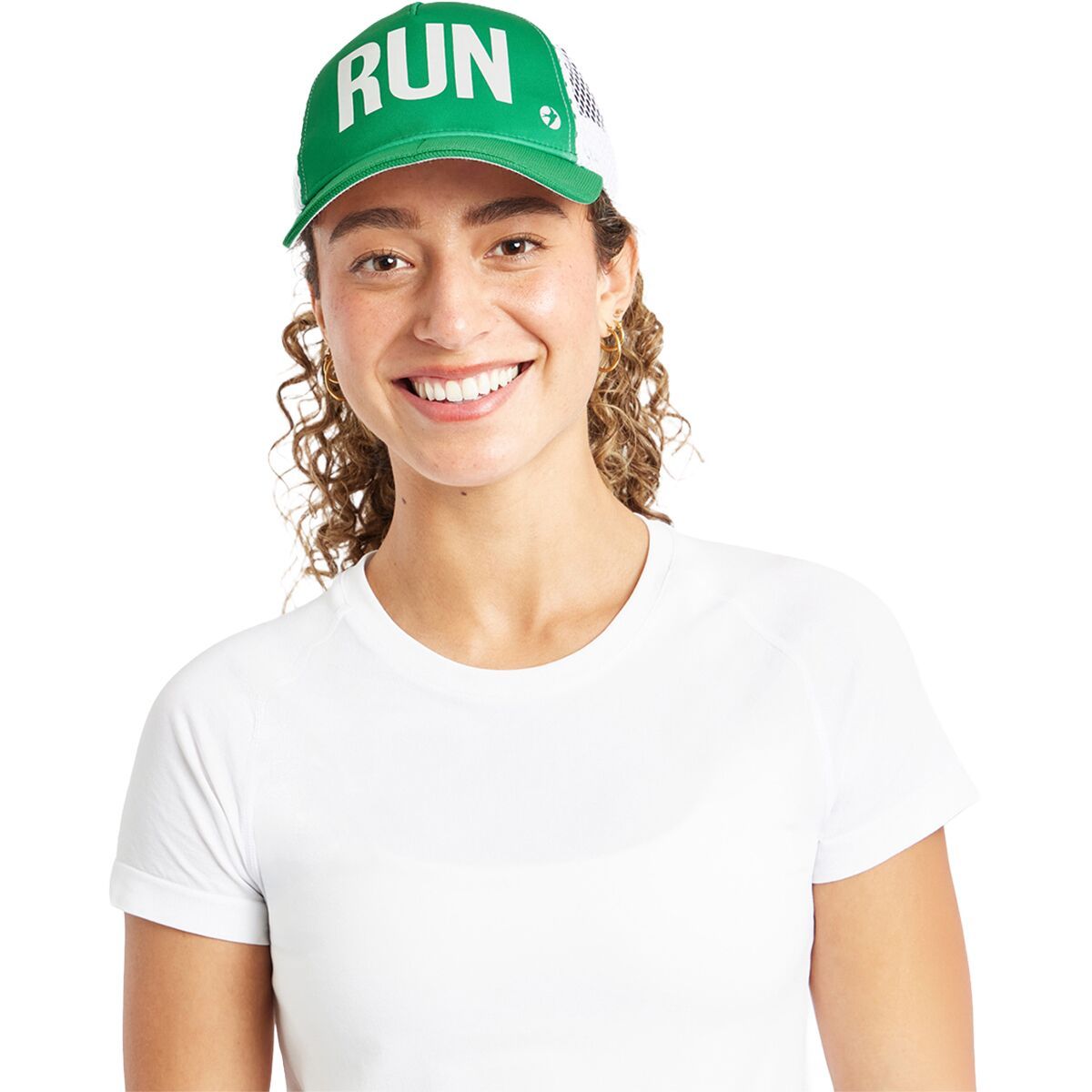 Image of Oiselle Runner Trucker Hat Run, One Size