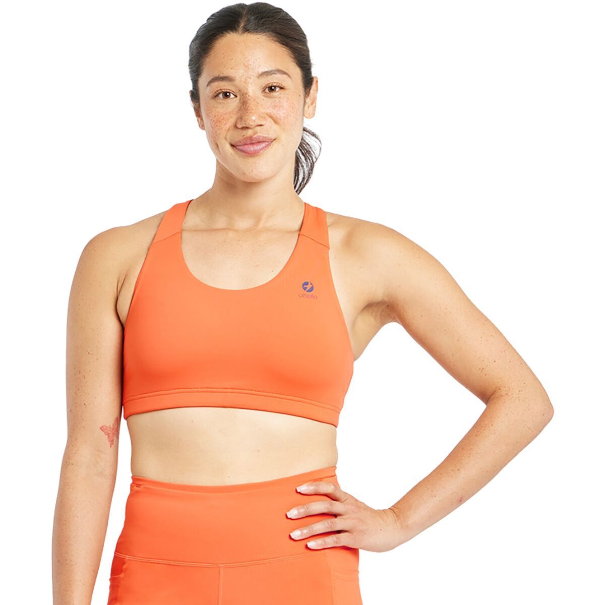 Image of Oiselle Classic Sports Bra - Women's Sunburst, 14