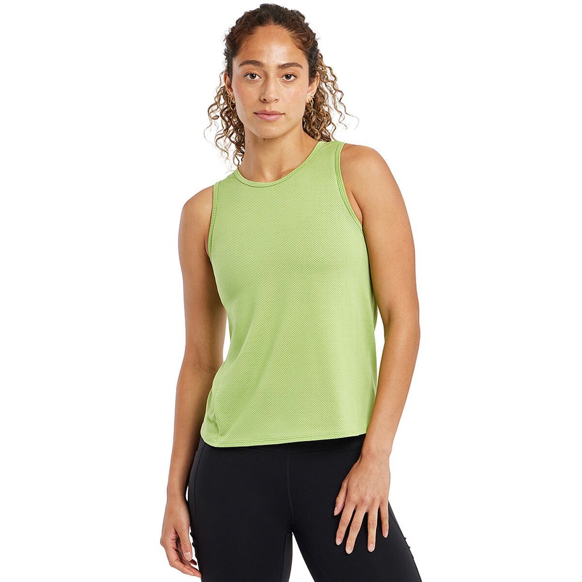 Image of Oiselle Flyout Trail Tank Top - Women's Limelight, L