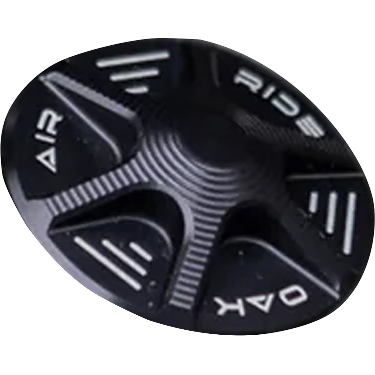 Image of OAK Components Forkcap Air Black, Suspension Fork Valve