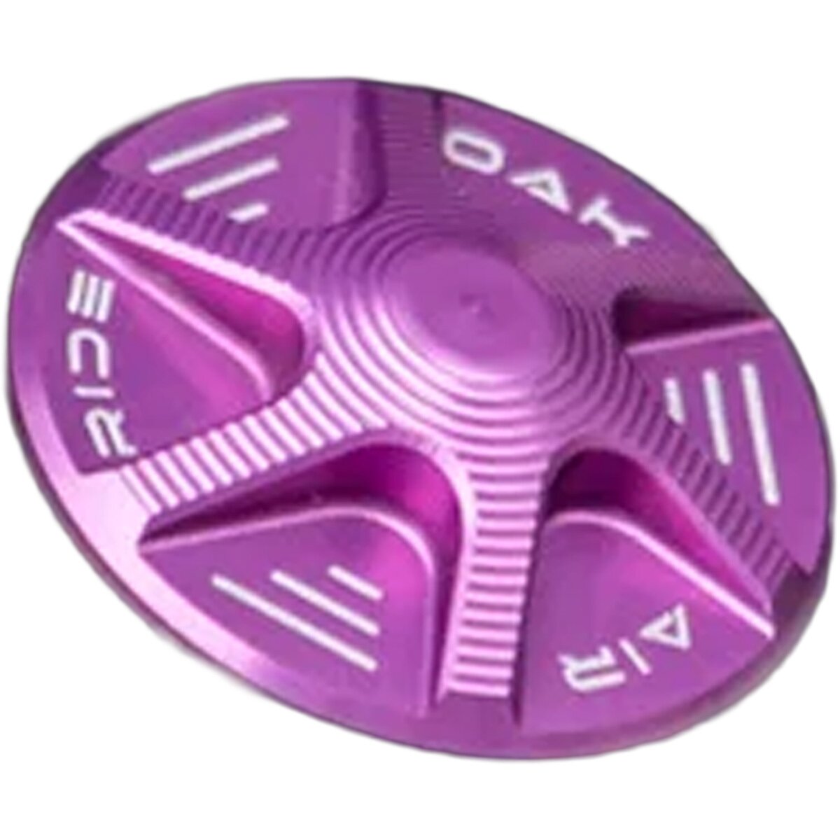 Image of OAK Components Forkcap Air Purple, Suspension Fork Valve
