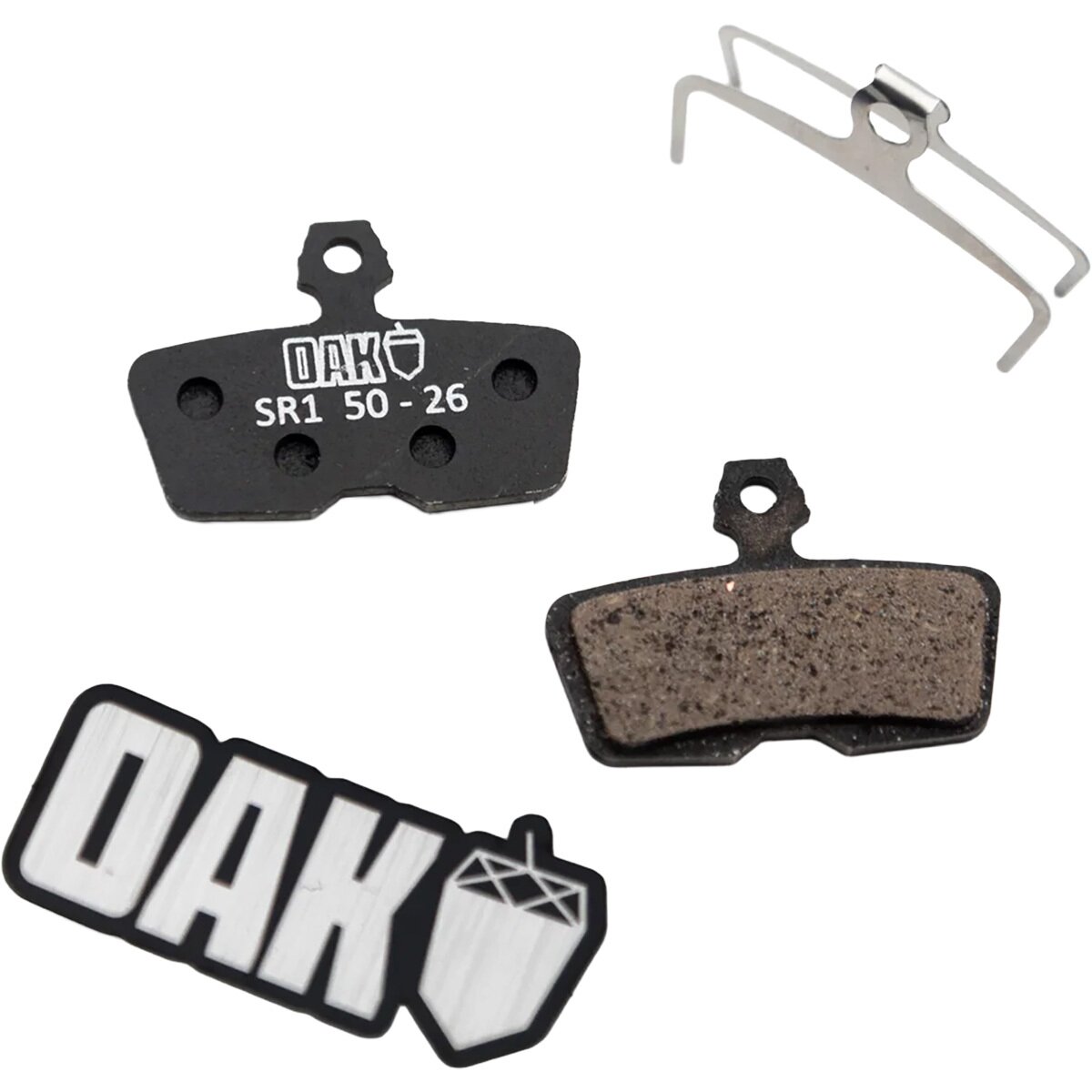 Image of OAK Components HyperStop Brakepads Black, SRAM Maven