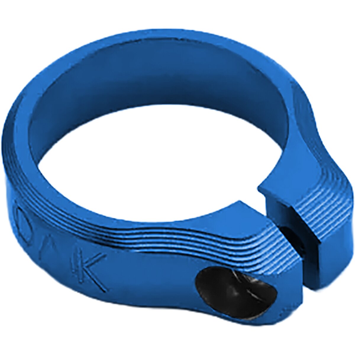 Image of OAK Components Orbit Seatclamp Blue, 34.9mm