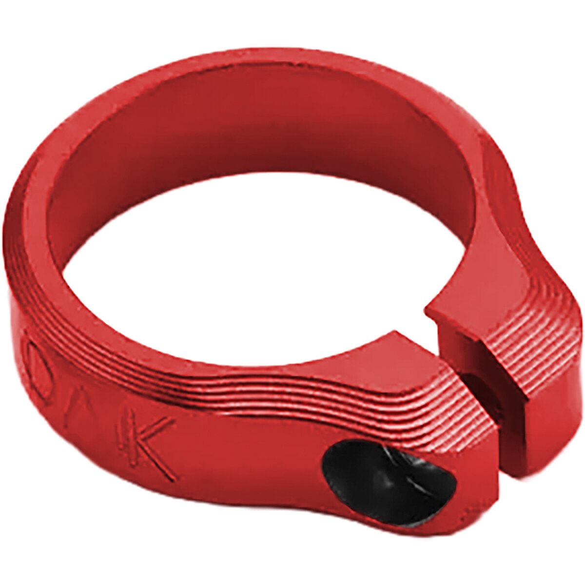 Image of OAK Components Orbit Seatclamp Red, 36.4mm