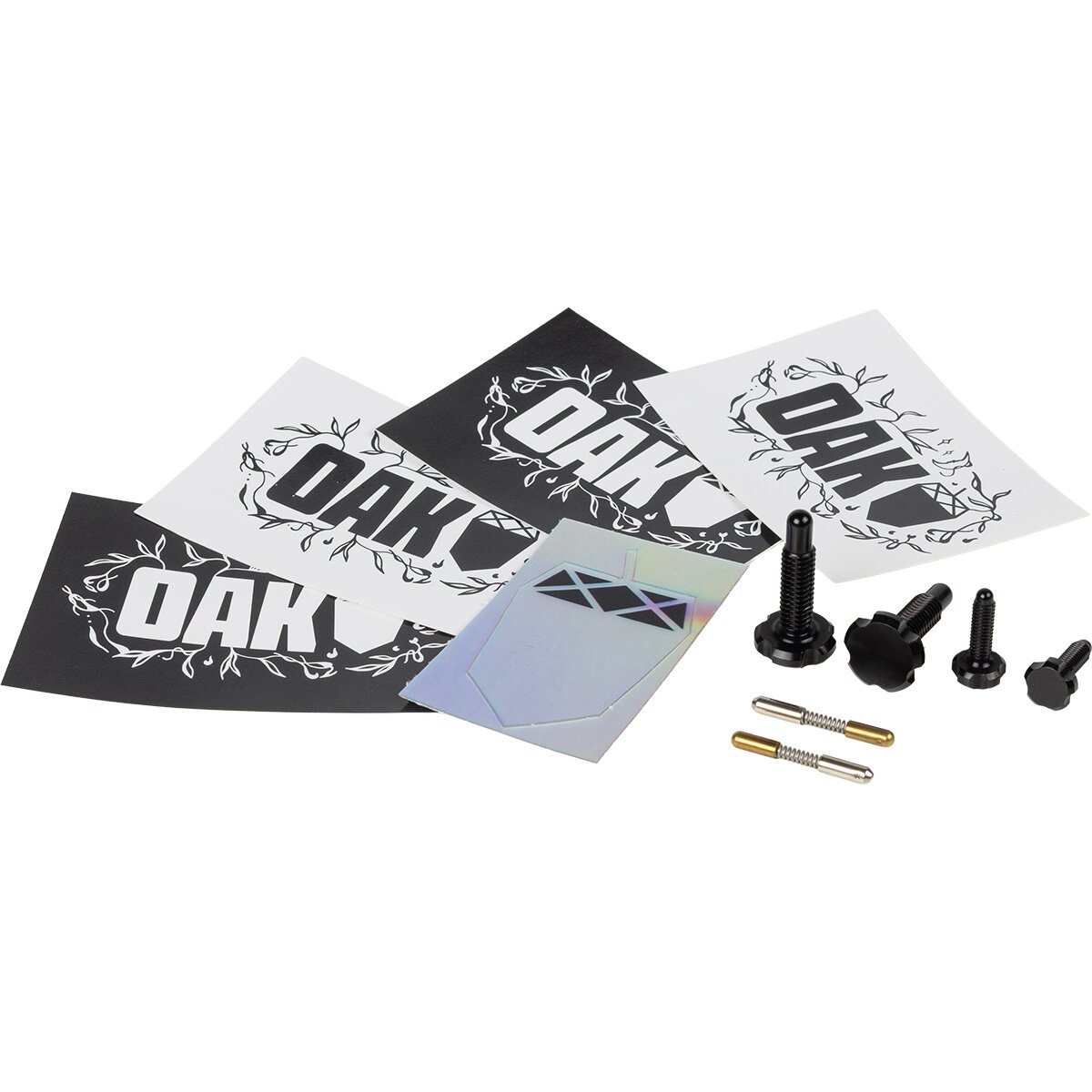 Image of OAK Components RLP Screw Kit (4 pcs) Black, Fits OAK RLP Brake Lever