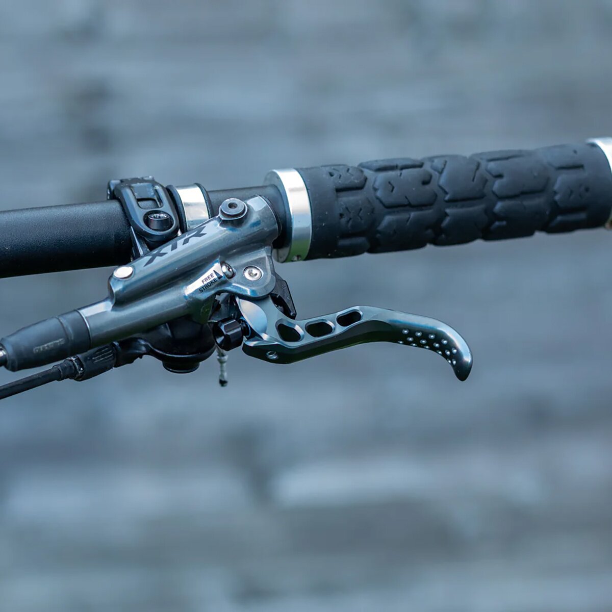 Image of OAK Components Shimano Brake Lever Blade Set Lunar Grey, Shimano