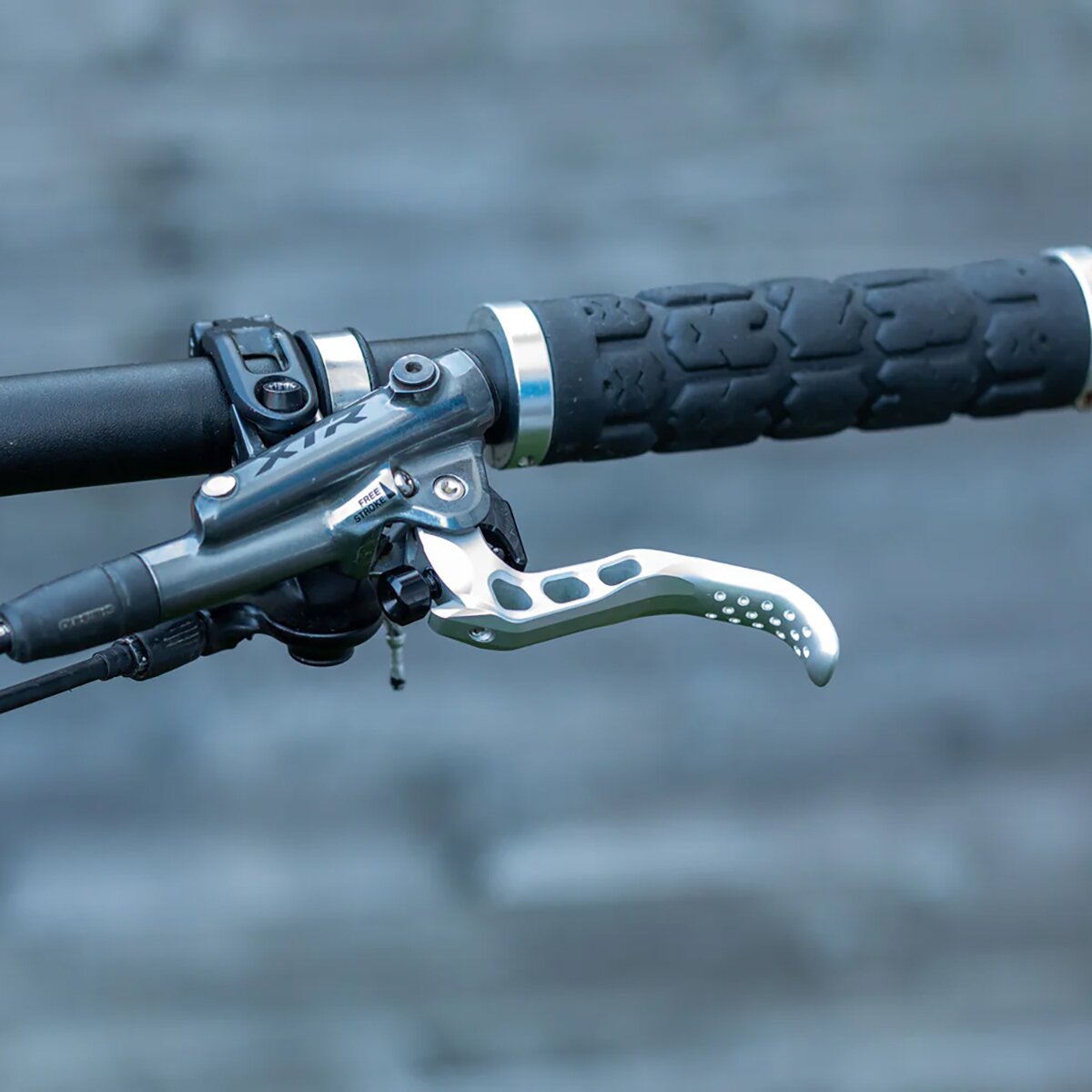 Image of OAK Components Shimano Brake Lever Blade Set Raw, Shimano