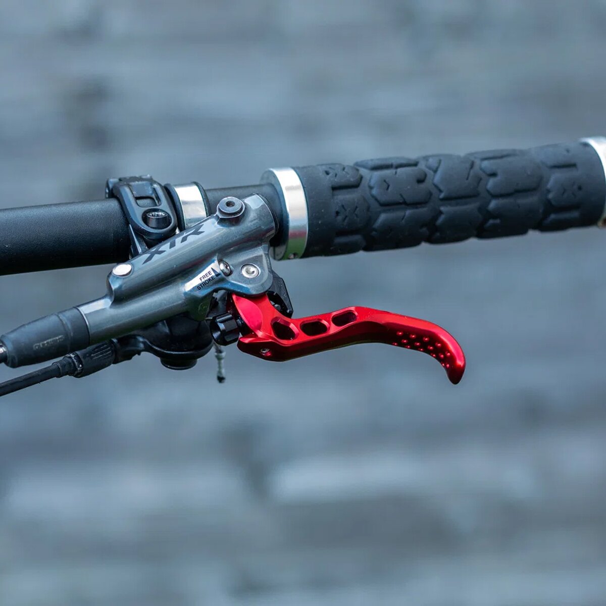 Image of OAK Components Shimano Brake Lever Blade Set Red, Shimano