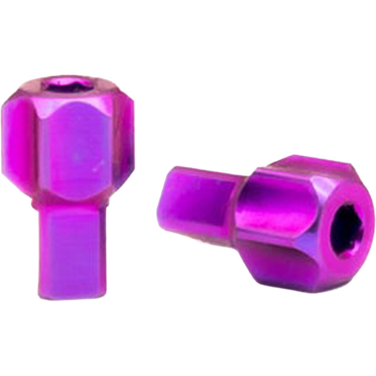 Image of OAK Components Titanium Adjustment Screws (2pcs) Purple, Sram Brakes