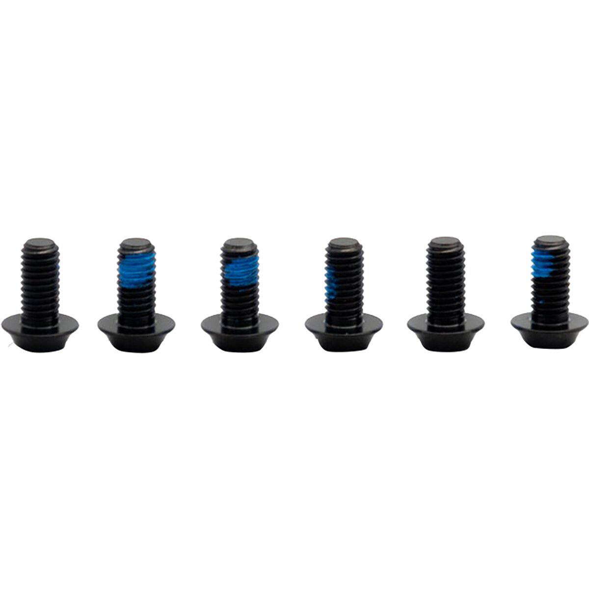 Image of OAK Components Titanium Screw Set (6 pcs) Black, M5x10 for Brake Disc