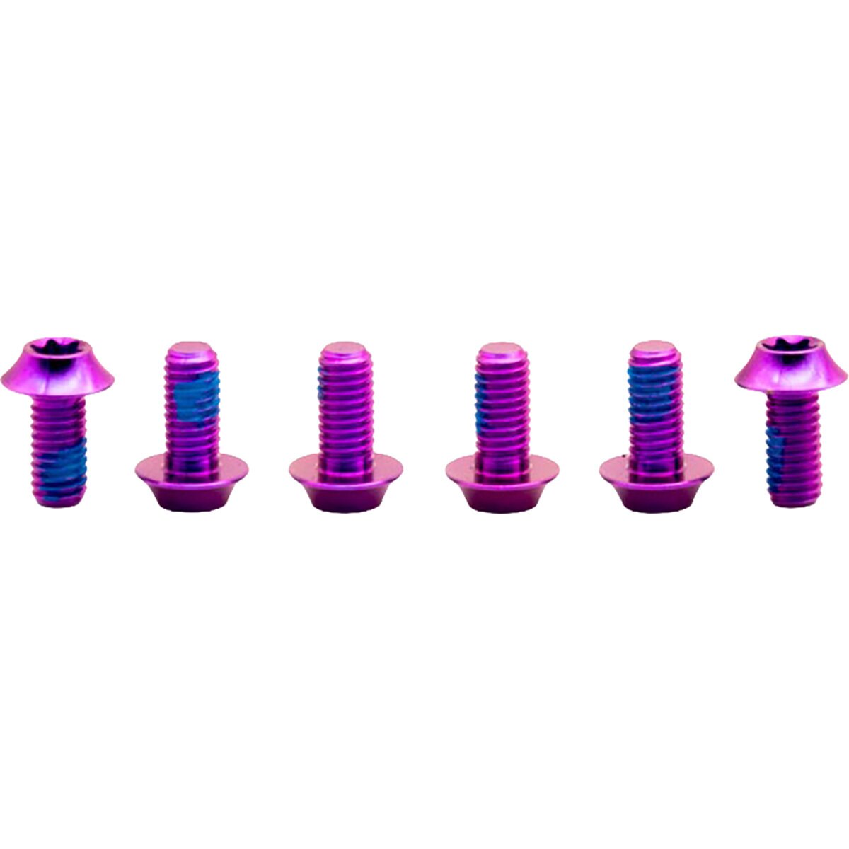 Image of OAK Components Titanium Screw Set (6 pcs) Purple, M5x16