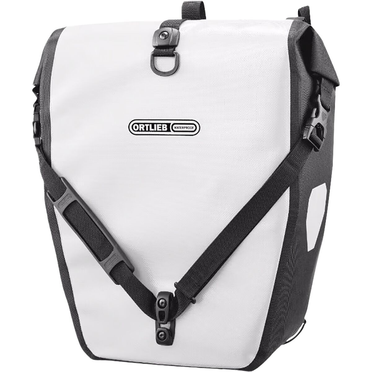Image of Ortlieb Back-Roller Classic Panniers - Pair White/Black, One Size