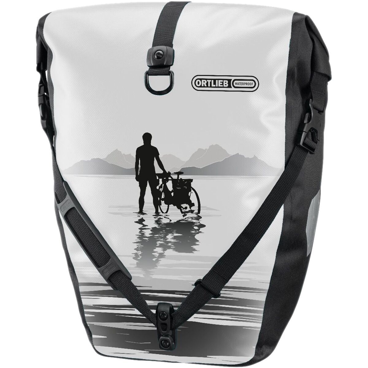 Image of Ortlieb Back-Roller Design Pannier - Single Lake, One Size