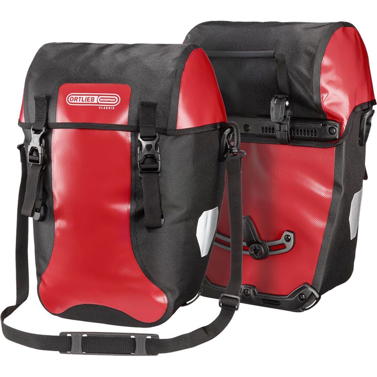Image of Ortlieb Bike-Packer Classic Panniers - Pair Red/Black, One Size