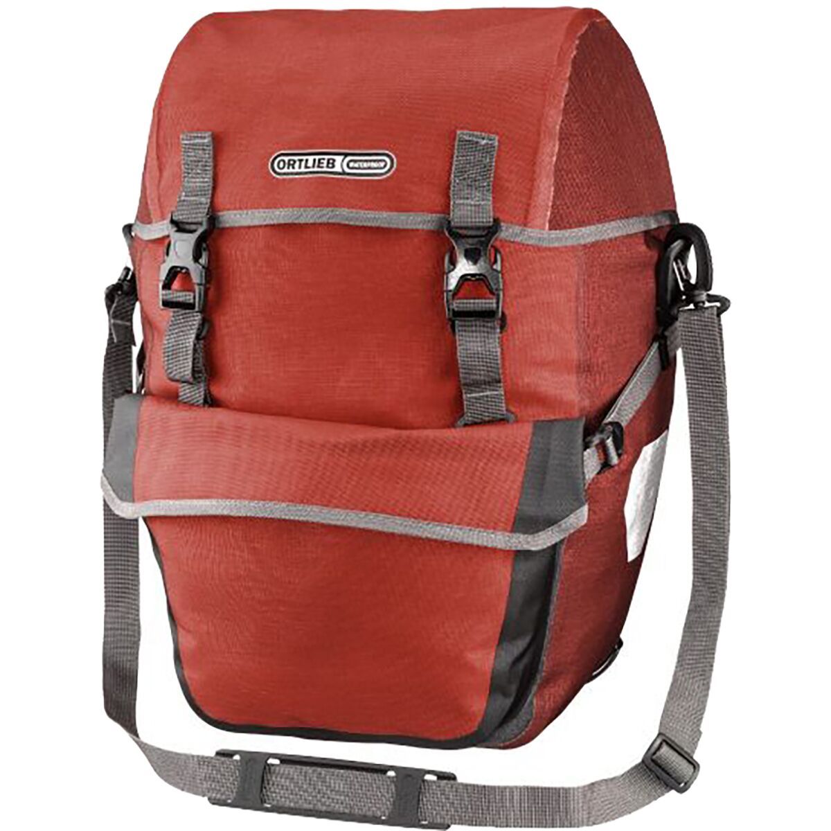 Image of Ortlieb Bike-Packer Plus Panniers - Pair Salsa/Dark Chili, One Size