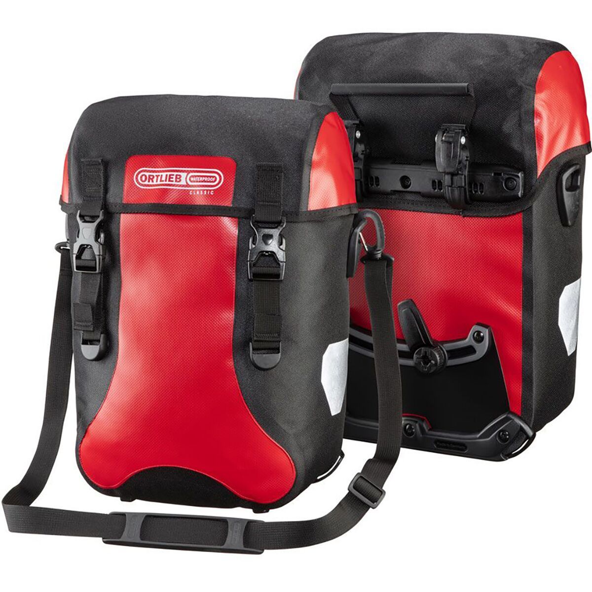 Image of Ortlieb Sport-Packer Classic Panniers - Pair Red/Black, One Size