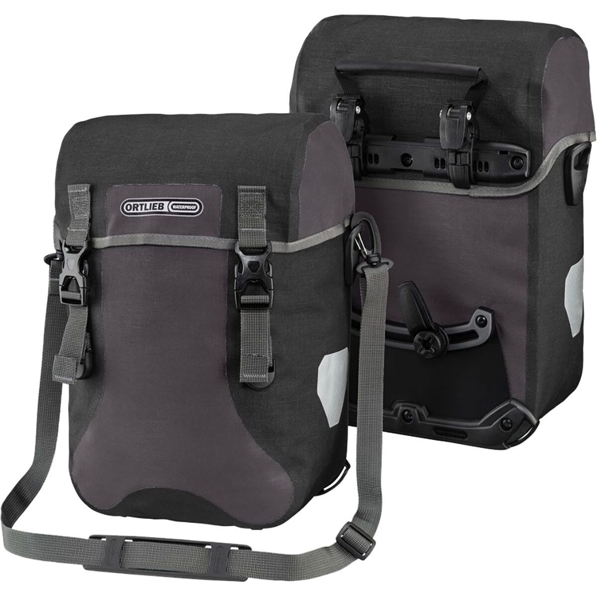 Image of Ortlieb Sport-Packer Plus Panniers - Pair Granite/Black, One Size