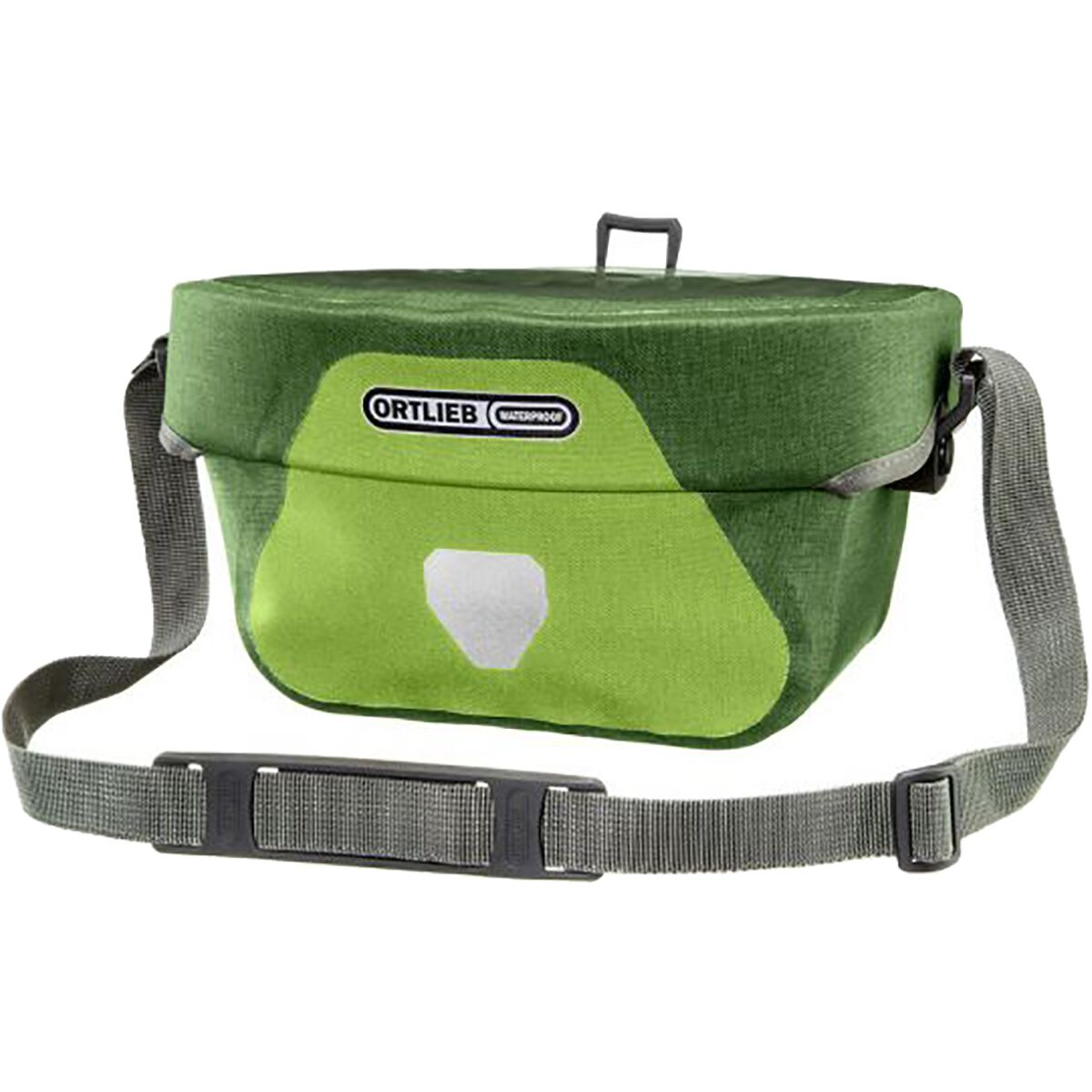 Image of Ortlieb Ultimate 6 Plus 5-8.5L Handlebar Bag Kiwi/Moss Green, S, One