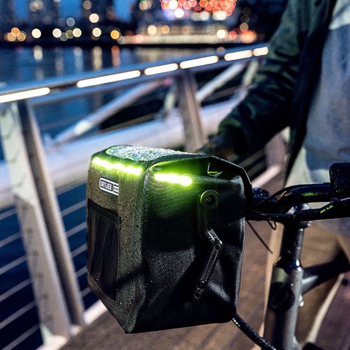 Ortlieb E Glow Handlebar Bag Bike