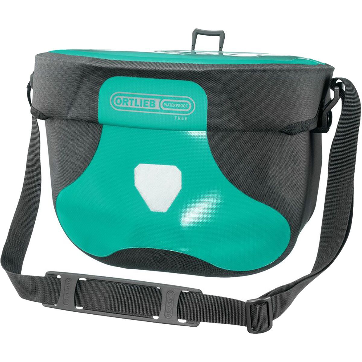 Image of Ortlieb Ultimate 6 Free Handlebar Bag Lagoon/Black, 5L