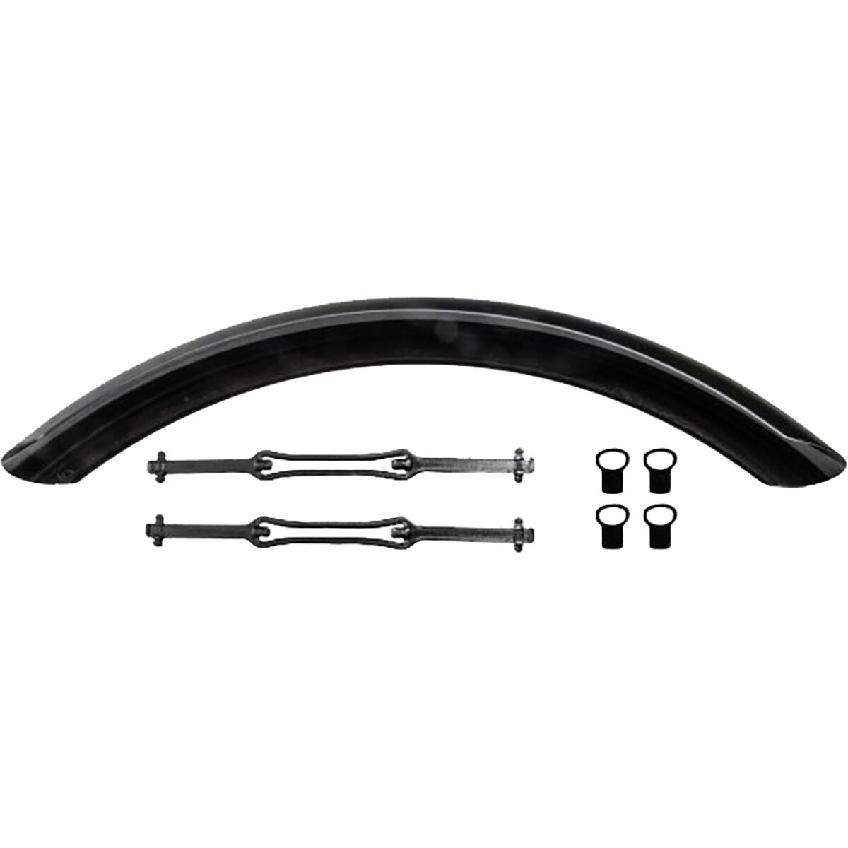 Image of Ortlieb Quick Rack Mudguard Black, 68mm