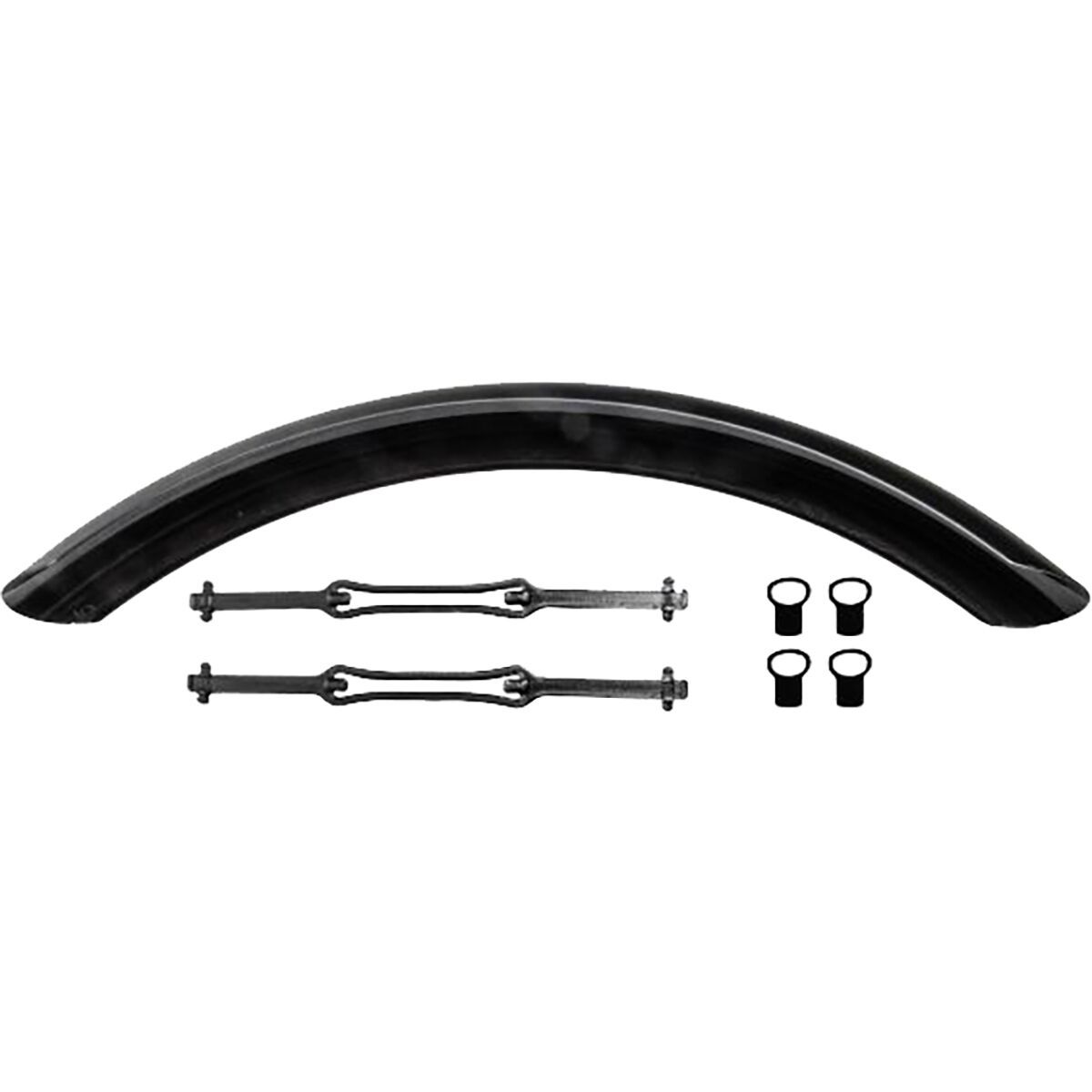Image of Ortlieb Quick Rack Mudguard Black, 38mm