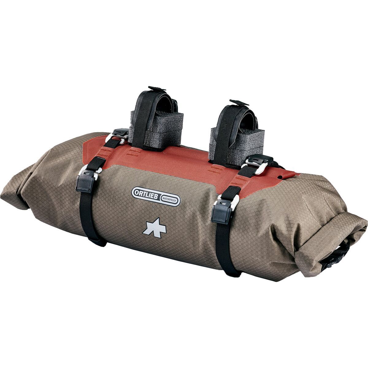 Ortlieb Ortlieb x Assos Handlebar-Pack 9L Dark Sand/Rooibos, One Size
