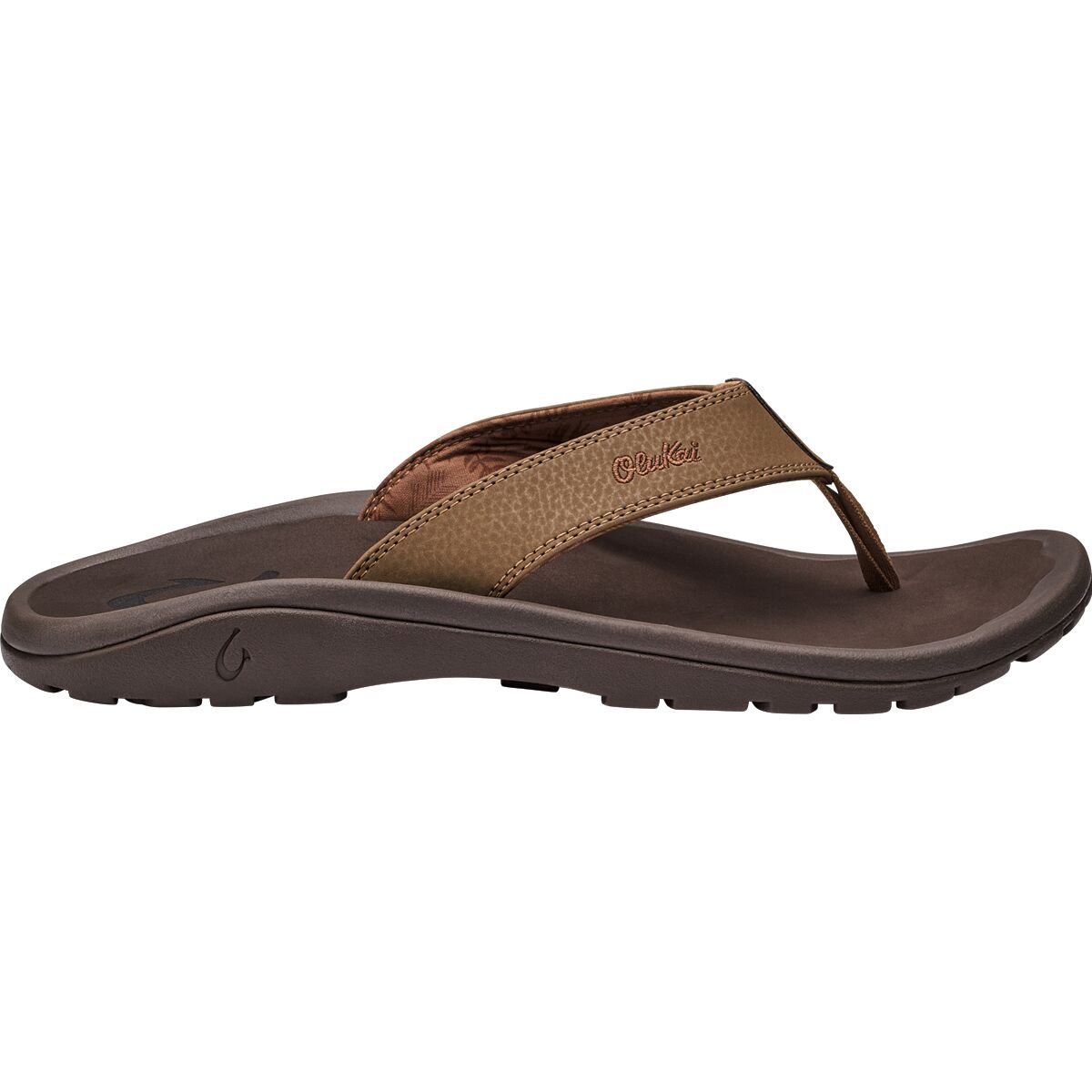 Image of Olukai Ohana Sandal - Men's Tan/Dark Java, 9.0