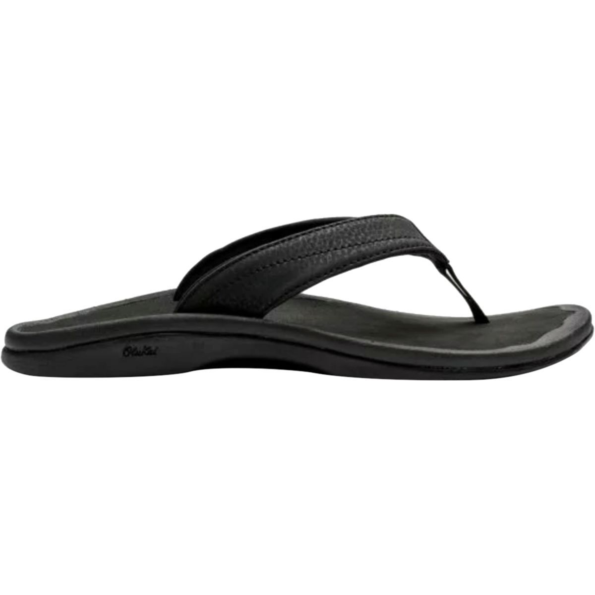 Image of Olukai Ohana Sandal - Women's Black/Black, 8.0